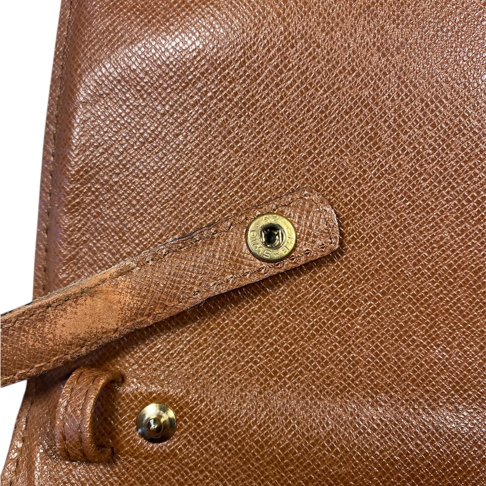 Louis Vuitton Monogram Bordeaux Brown Crossbody snap flap bag, vintage - Picture 8 of 16